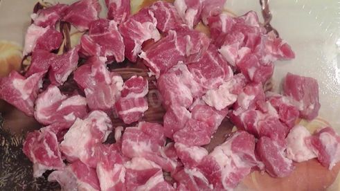 суп из свинины с тыквой