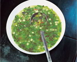 Суп из весенних овощей