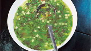 Суп из весенних овощей