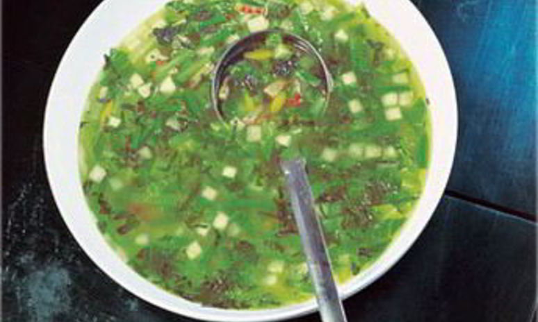 Рецепт супа из весенних овощей