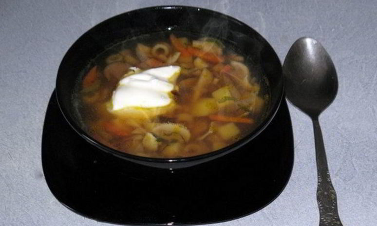 Рецепт супа иза вешенка