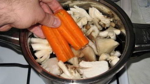 суп из вешенок