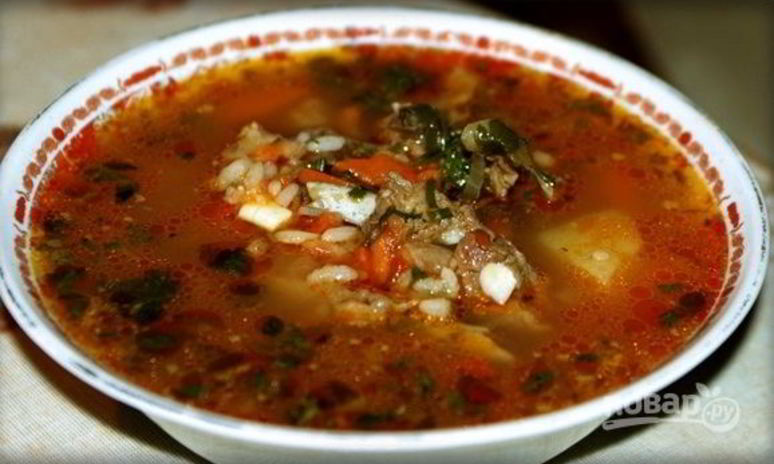 Рецепт харчо из баранины