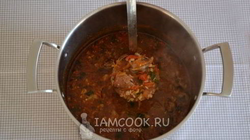 суп харчо из баранины