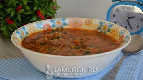 суп харчо из баранины