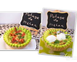 Суп-потаж из дыни