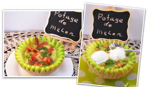 Суп-потаж из дыни