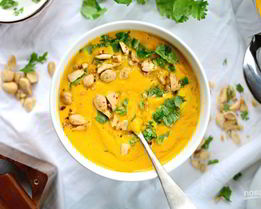 Имбирно-морковный суп-пюре