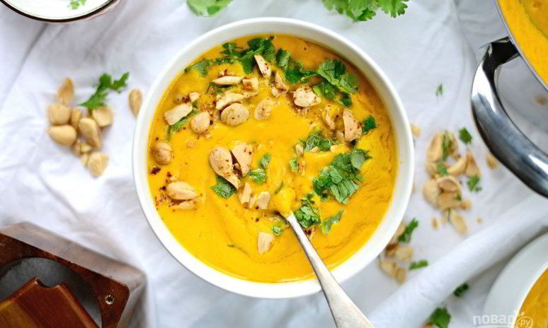 Рецепт имбирно-морковного супа-пюре