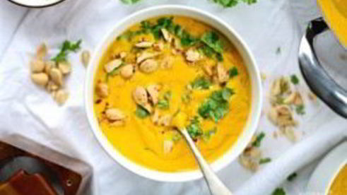 имбирно-морковный суп-пюре