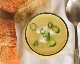 Картофельно-кабачковый суп-пюре