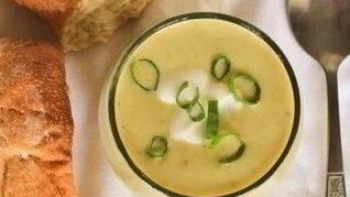 Картофельно-кабачковый суп-пюре