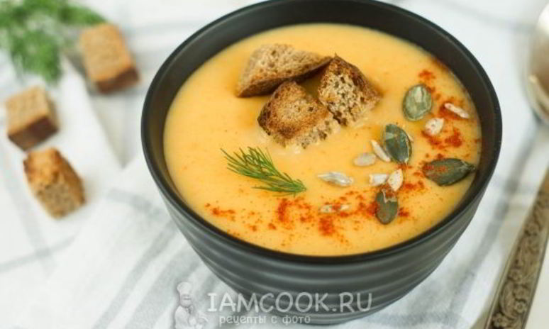 Рецепт картофельного супа-пюре с корнем сельдерея