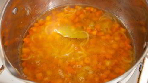 холодный морковный суп-пюре