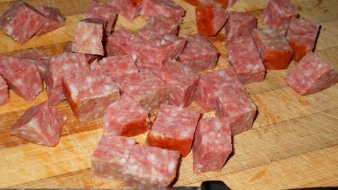 холодный томатный суп-пюре сальморехо