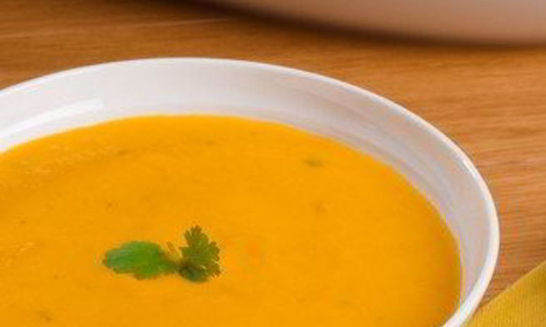 Рецепт морковного супа-пюре с кориандром и вермутом