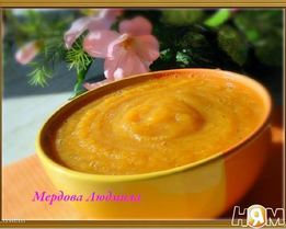 Морковный суп-пюре
