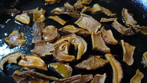 постный суп-пюре из тыквы с белыми грибами