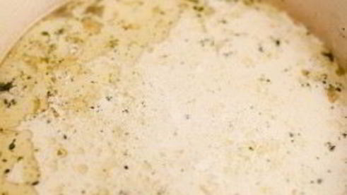 суп-пюре из брокколи без картофеля