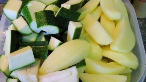 суп-пюре из кабачков цукини