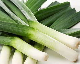 Суп-пюре из лука-порея