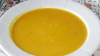 Суп-пюре из мускатной тыквы