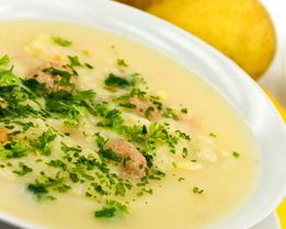 Суп-пюре из опят