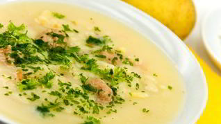 Суп-пюре из опят