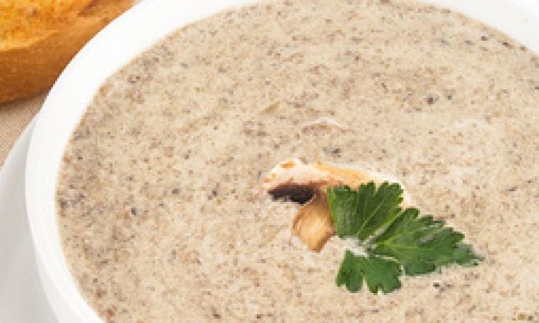 Рецепт супа-пюре из шампиньонов