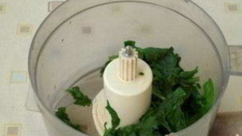 суп-пюре из шпината