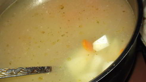 суп-пюре из цуккини