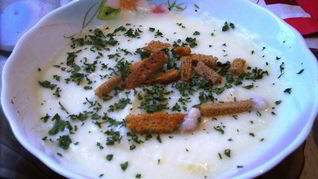 Суп-пюре из цветной капусты