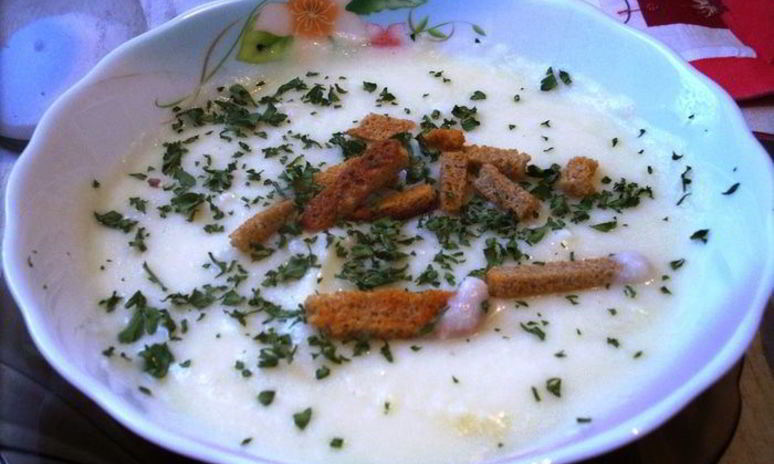 Рецепт супа-пюре из цветной капусты