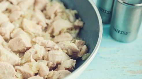 суп-пюре из тыквы с беконом