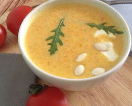 Суп-пюре из тыквы