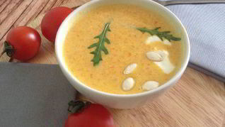 Суп-пюре из тыквы