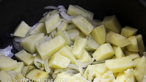 суп-пюре из зеленого горошка