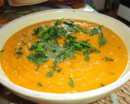 Суп-пюре Осеннее солнышко