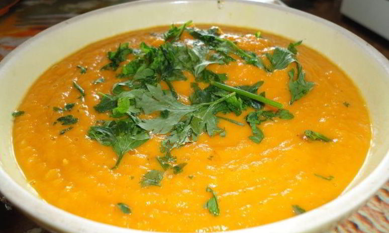Рецепт супа-пюре осеннее солнышко