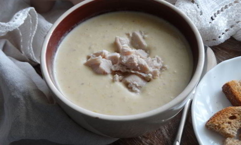 Рецепт супа пюре с молодым картофелем и кукурузой