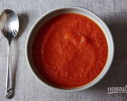 Томатный суп-пюре классический