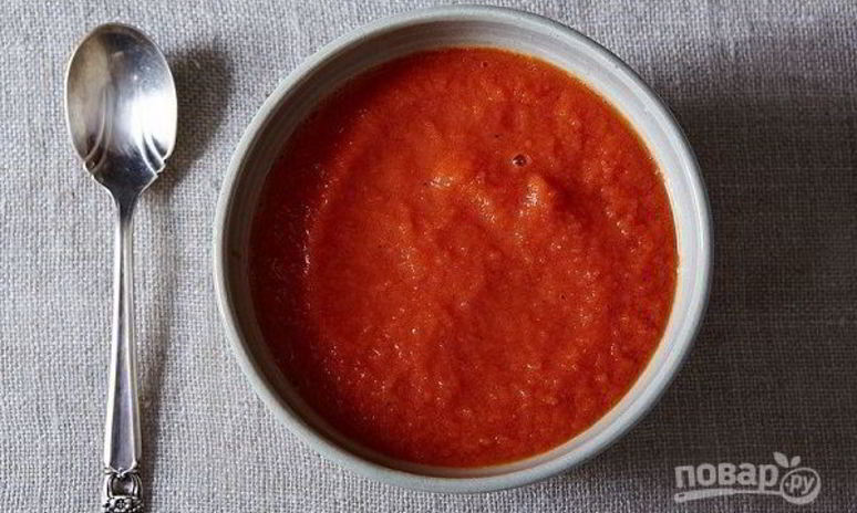 Рецепт томатного супа-пюре классического