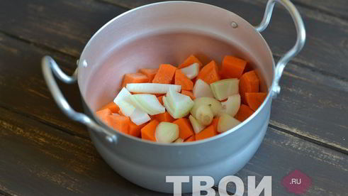 тыквенно-морковный суп-пюре