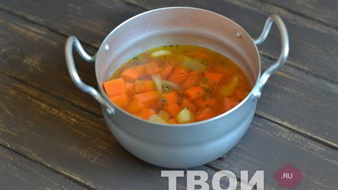 тыквенно-морковный суп-пюре