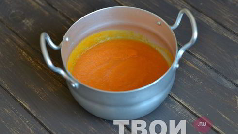 тыквенно-морковный суп-пюре