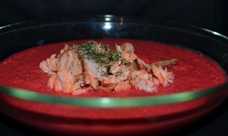 Рецепт тыквенно-свекольного суп-пюре