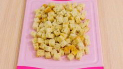 тыквенный суп-пюре с ароматными сухариками