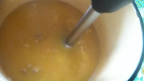 тыквенный суп-пюре с курицей