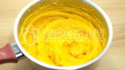 тыквенный суп-пюре с сыром