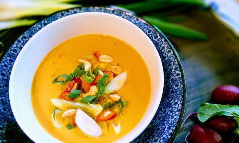 Рецепт вегетарианского супа-пюре из батата